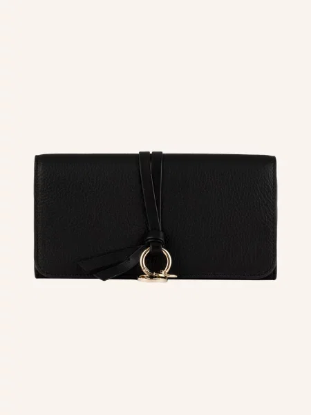 Chloé Peněženka Alphabet black černá