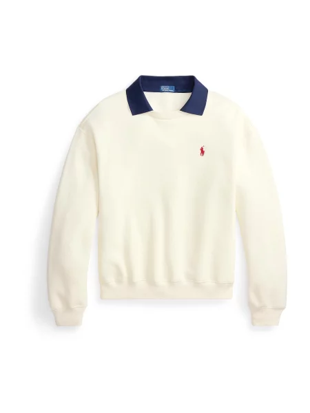 Polo Ralph Lauren Hanorac Crem alb