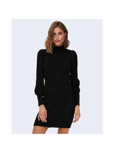 ONLY Úpletové šaty Katia Comfort Fit čierna