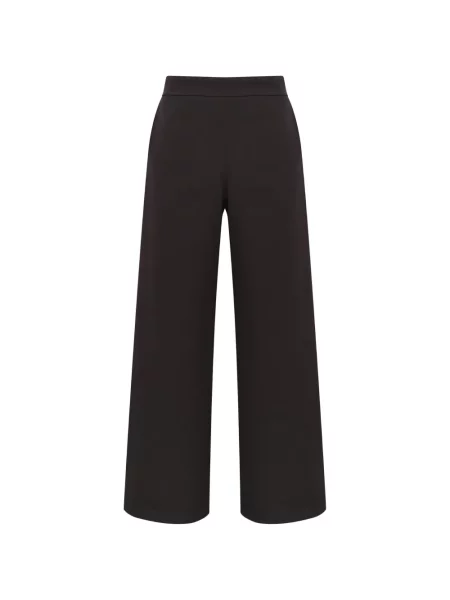 Pantaloni Maliparmi evazate negru