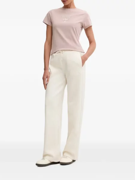 Pantaloni sport Guess cu autograf
