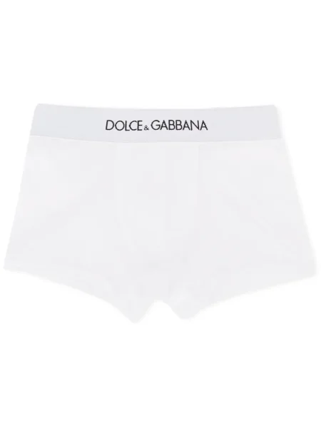 Bokserki dziecięce Dolce And Gabbana białe