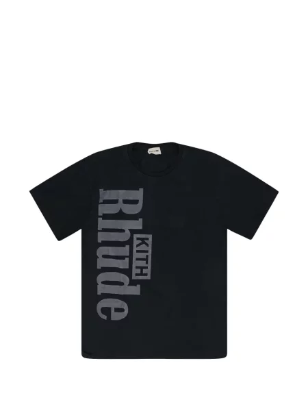Tricou Rhude cu imagine negru