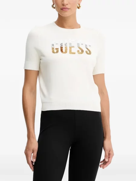 Tricou Guess cu autograf