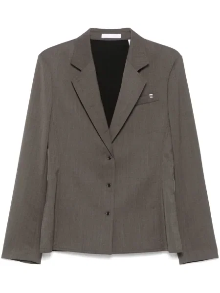 Koszula Helmut Lang garniturowa brązowa