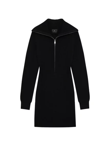 Gulerat rochie Anine Bing negru