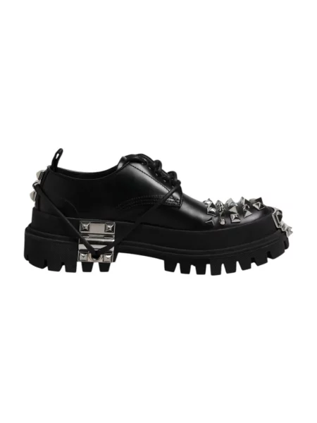 Derby Dolce And Gabbana trekkingowy czarny