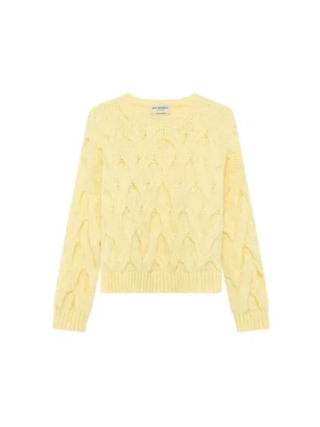 Sweter Roy Rogers wełniany żółty
