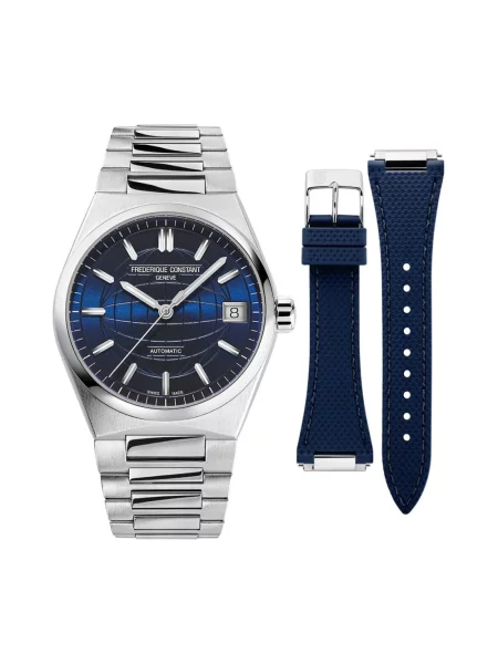 Zegarek Frederique Constant niebieski