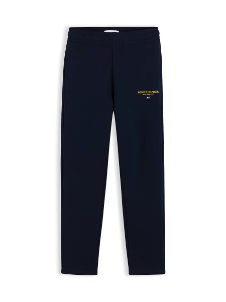 TOMMY HILFIGER Pantaloni Essential noapte / galben auriu albastru