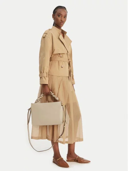 Ročna torba Coccinelle Boheme Grana Double E1 19 02 01 bež