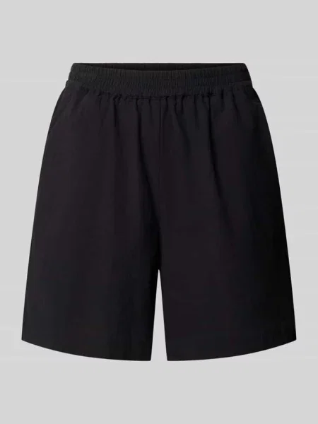 Bermudy o kroju regular fit z elastycznym pasem model CISSIE' Soyaconcept czarne