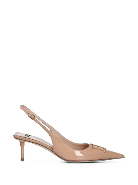 Pantofi cu toc Elisabetta Franchi slingback cu autograf