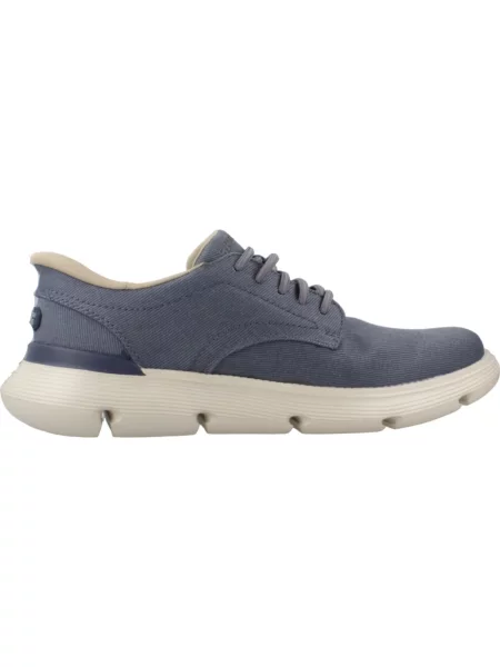 Sneakersy Skechers niebieskie