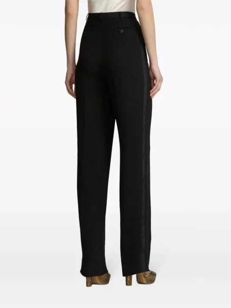 Vilnonės kelnės Ralph Lauren Collection juoda
