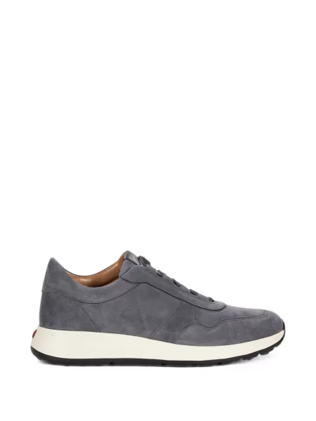 Sneakerși Tod's din piele de căprioară gri