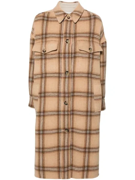 Palton Isabel Marant în carouri