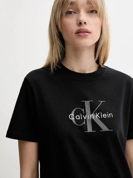 Tričko Calvin Klein Jeans černá
