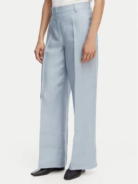Weekend Max Mara Pantaloni din Malizia deschis albastru