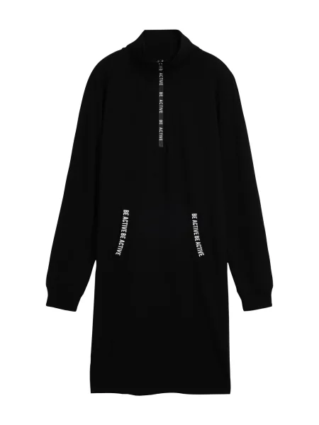 Bonprix Rochie negru alb