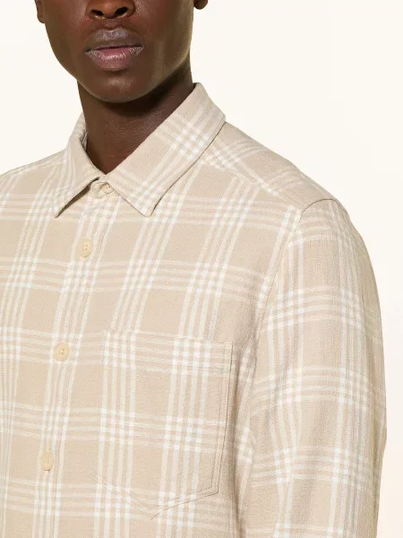Drykorn Svrchní Košile Dieggo béžová bílá
