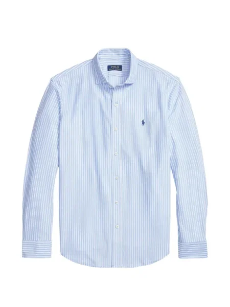 Matlasat tricou polo Polo Ralph Lauren cu decolteu rotund cu autograf roșu
