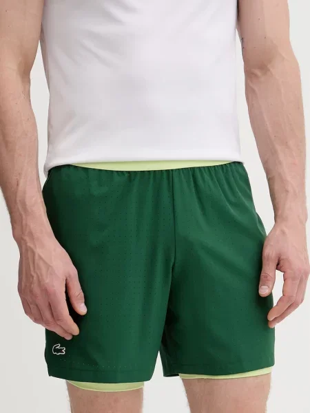 Lacoste pantaloni scurți pentru bărbați verde