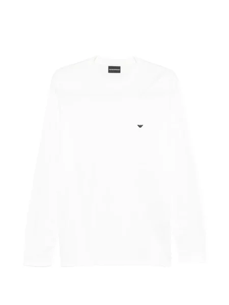 Tricou Emporio Armani lung alb