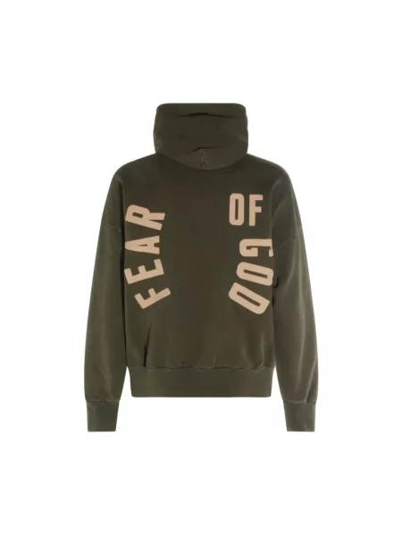 Bluza z kapturem Fear Of God z kapturem brązowa
