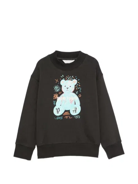 Bluza z kapturem dziecięca Palm Angels czarna