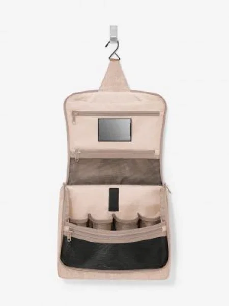 Kozmetická taška Reisenthel Toiletbag XL Twist Coffee béžová
