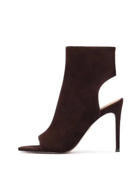 Kazar Botine închis maro