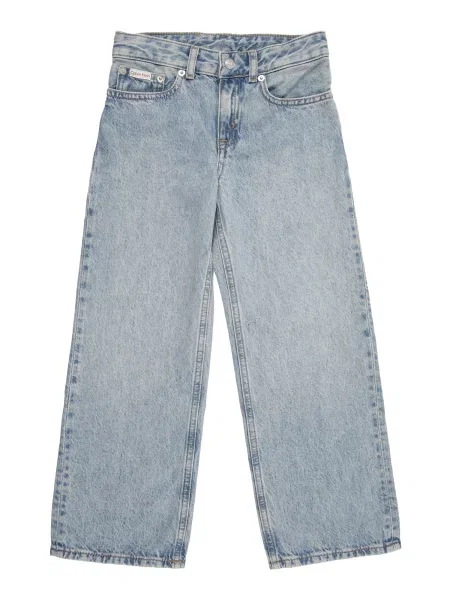 Kalhoty Calvin Klein modré