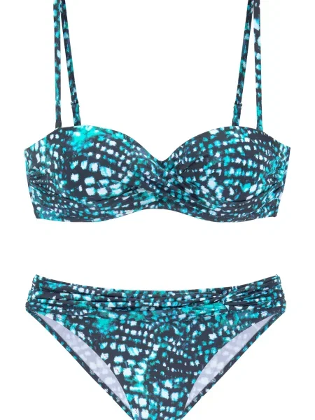 BRUNO BANANI Bikini modra bela