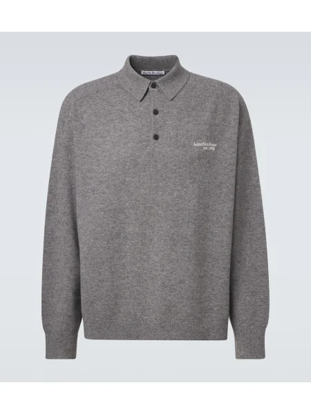 Pulover Acne Studios de lână gri
