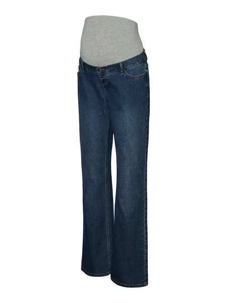 MAMALICIOUS Jeans MLEDINA închis albastru