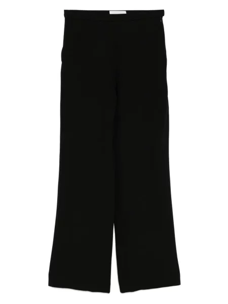 Pantaloni Saiid Kobeisy cu model floral negru