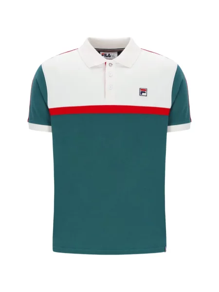 Tricou polo Fila verde