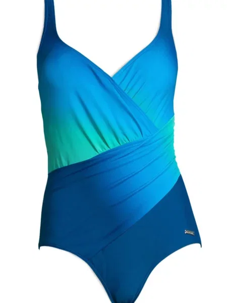 LASCANA Costum de baie întreg Blues turcoaz albastru