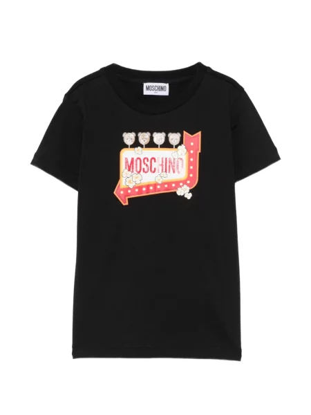 Koszulka dziecięca Moschino czarna