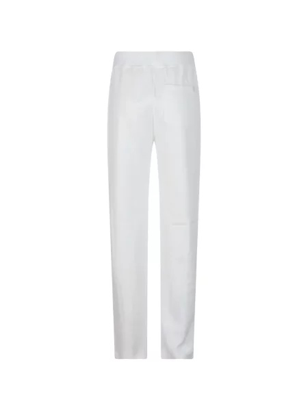 Pantaloni Dondup alergare cu autograf alb