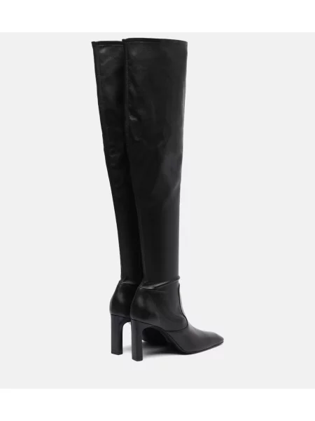 Cizme Toteme din piele negru
