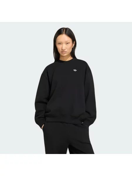 Bluza Essentials Crew Long Fleece OS czarna