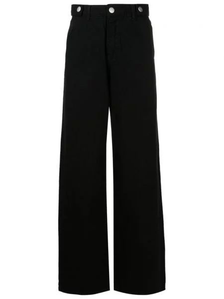 Szerokie jeansy Misci czarne