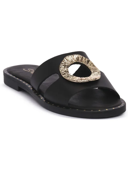 Pantofi S.piero din piele negru