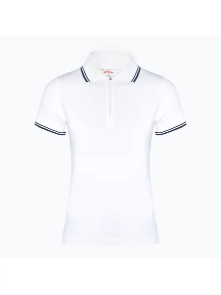 Tričko Wilson Team Polo bright white bílé
