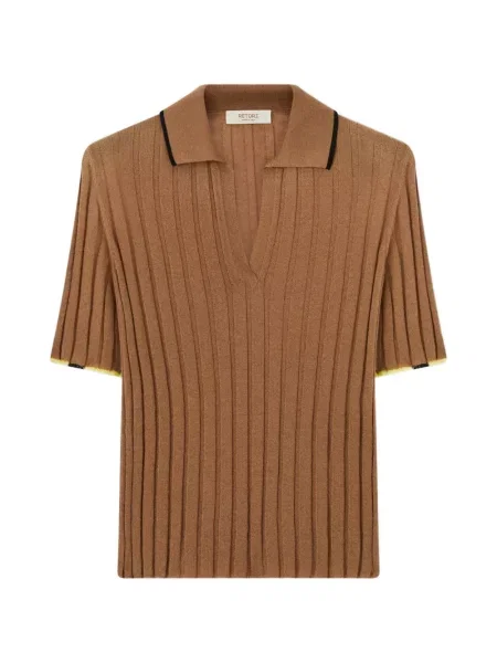 Scurt tricou Retori maro