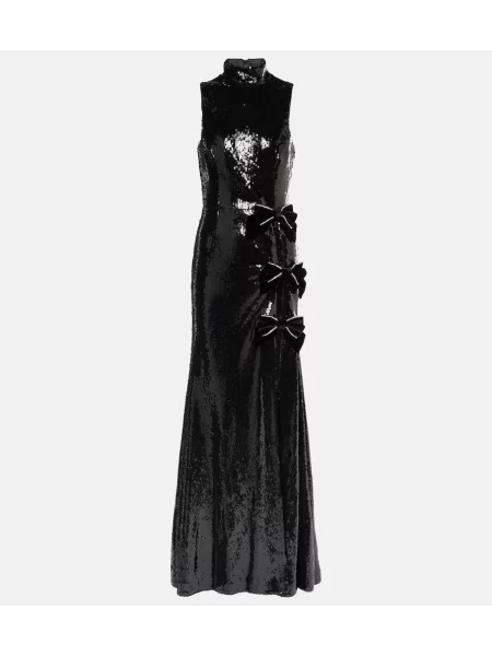 Rochie Rebecca Vallance cu funde negru