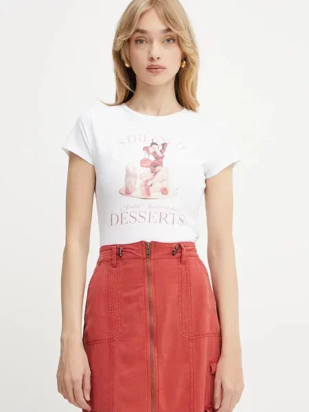 Тениска Guess дамска бяло