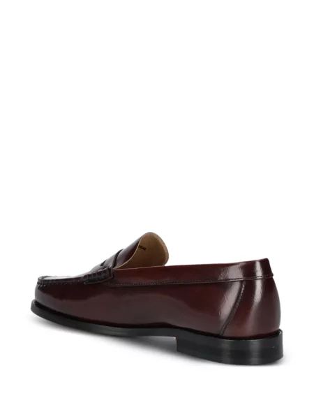 Pantofi loafer Jonak Paris cu bretele maro